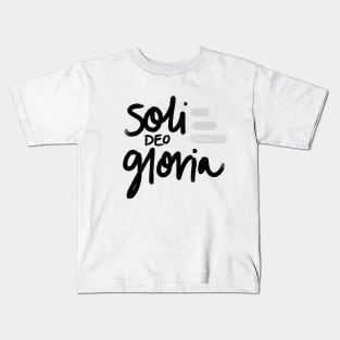 Soli Deo Gloria Kids T-Shirt